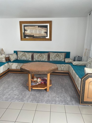 salon marocain bois salon