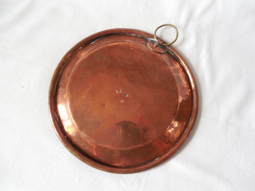 Ancien plat cuivre 18ème - ancien,