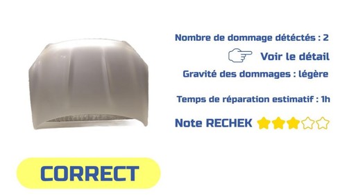 Capot nissan qashqai phase - capot, 1