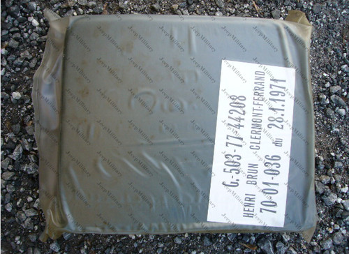 Coussin siège jeep - jeep, willys