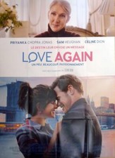 LOVE AGAIN - CELINE DION - ORIGINAL LARGE FRENH MOVIE POSER
