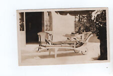 B585 Photo Originale vintage snapshot: Chaise-longue façon 1930....