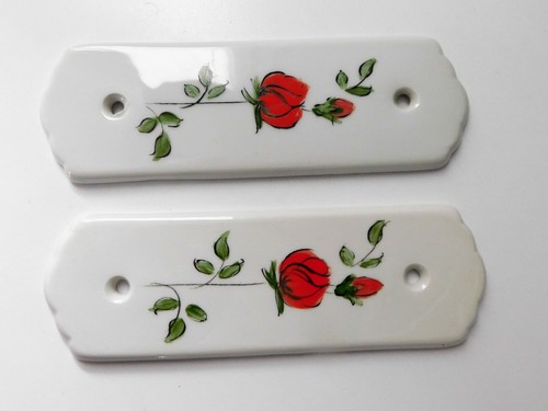 Vintage paire plaque de - paire,