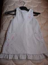 ELEGANTE ROBE CHASUBLE BLANC