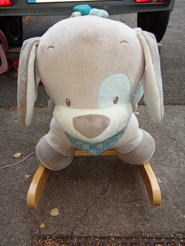 Vend chien bascule nattou - bascule,