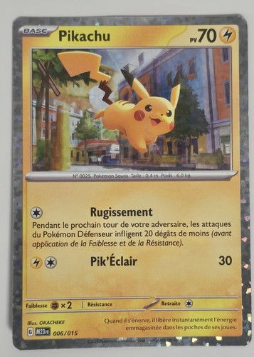 Carte pokémon pikachu holo - pikachu,