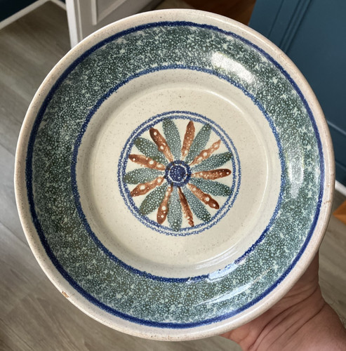 Belle assiette creuse - assiette, faience