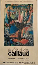 Affiche originale Aristide CAILLAUD 72X42