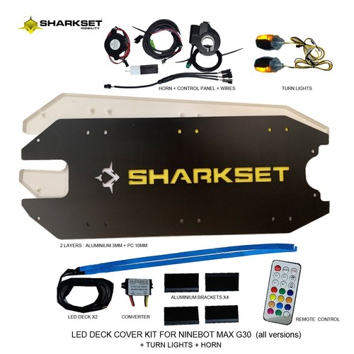 Sharkset led deck kit turn - +,