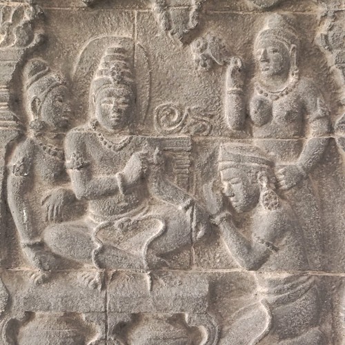 Bas relief sculpté bali - relief,