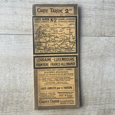 Carte Taride 2 Bis Lorraine-Luxembourg