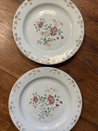 Paire assiette porcelaine - paire, d'assiette