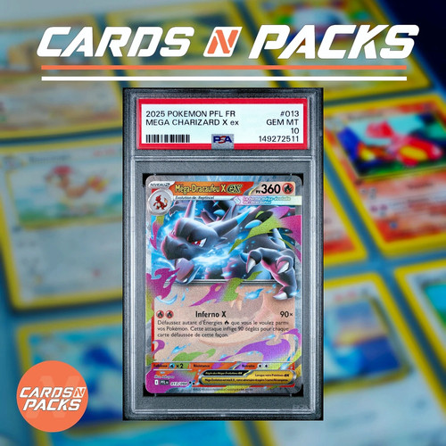 Carte pokemon méga dracaufeu - carte,