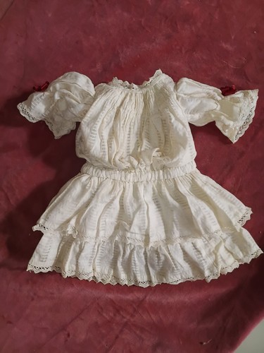 Belle robe ancienne poupée - robe, de