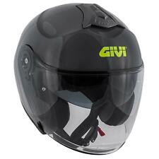 Casque Helmet Jet X22 Planet Hyper Givi Solid Gris M