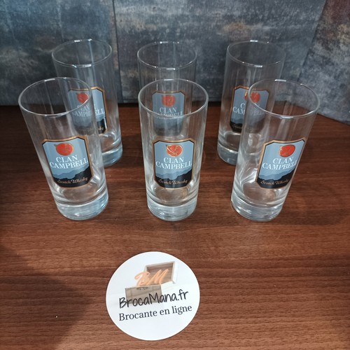 Verres whisky clan - whisky,