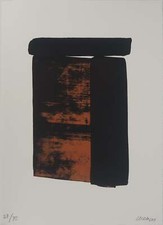 Pierre SOULAGES : Sérigraphie