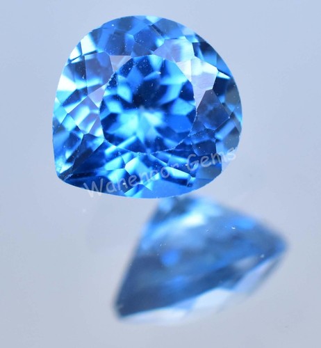 Naturel bleu zircon ct - naturel, 3.40