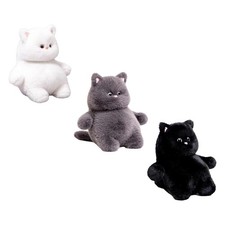 Jouet en peluche chat doux et