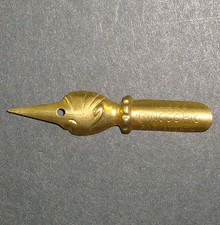 PLUME PINOCCHIO N°326 DOREE PEN NIBS FEDER PENNA PLUMA OLD COLLECTION ECRITURE