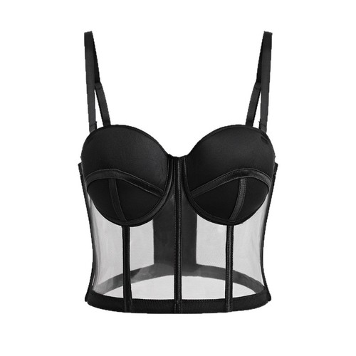 Débardeur bustier maille - débardeur,