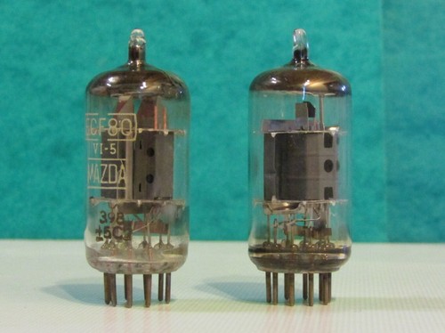 Tubes triode pentode ecf80 - 2,
