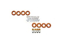 Kit joints 4 filtres - 8,