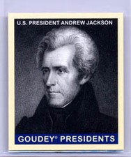 UD Goudey Andrew Jackson