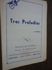 partitions guitare Ségovia