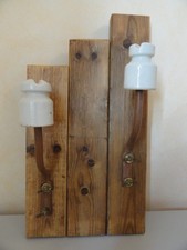 Porte manteaux mural isolateurs