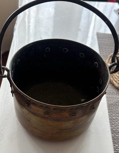 Chaudron cylindrique cuivre - chaudron,