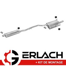 Echappement silencieux pour