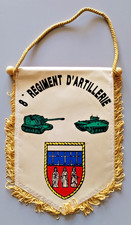 GRAND FANION MILITAIRE  - 8 RA
