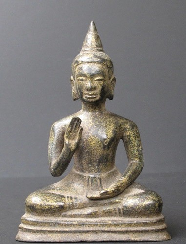 Bouddha bronze cambodge - bouddha,