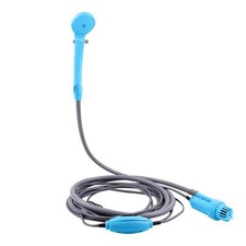 Douche camping v��hicule 12V DC 3A ABS + ��quipement pompe ��lectrique caoutchou