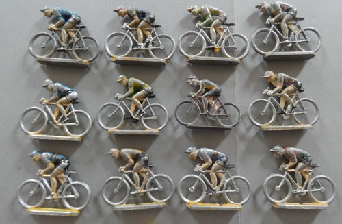 Lot jouet velo cyclistes - jouet,