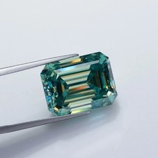 1 ct de diamant en vrac bleu
