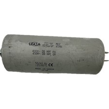Condensateur 55uF 400-450V 50/60hz -25/85degres LIFASA 252/1P MKP