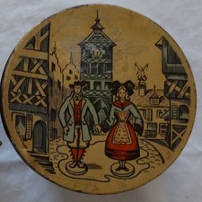 boîte ancienne, gâteaux?, Alsace et provinces françaises