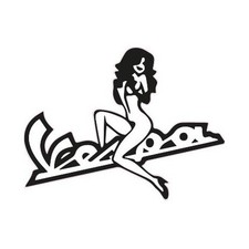 Pin Up Vespa moto scooter