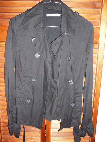 Veste noire trench - trench, 36
