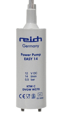 Pompe immergée easy reich 14l - pompe,