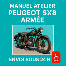 Manuel atelier peugeot sx8 - manuel,
