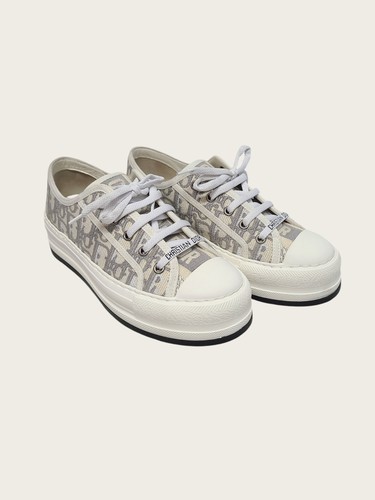 Dior sneakers plateforme - en,