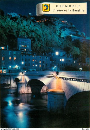 Carte postale grenoble - -,