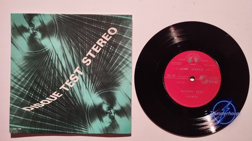 Disque test stereo tours - test,
