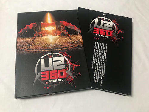 2dvd 360 the rose bowl - u2, 360°