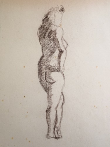 Feminin femme nue dessin - femme,