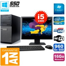 PC Tour DELL 7010 Ecran 19"