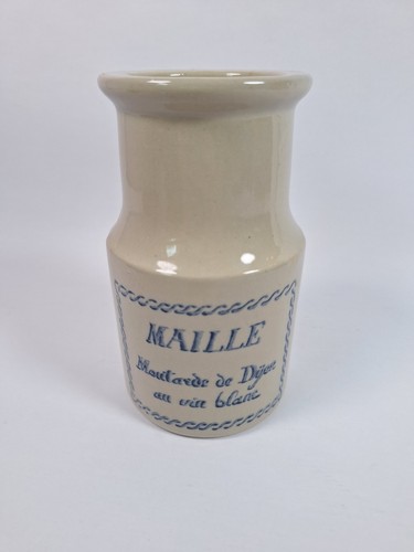 Ancien pot moutarde maille - ancien,